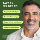 NMNH Supplement Alternative - Liposomal NAD with Resveratrol - High Purity NAD Supplement for Anti-Aging, Energy, Focus - 60 Capsules